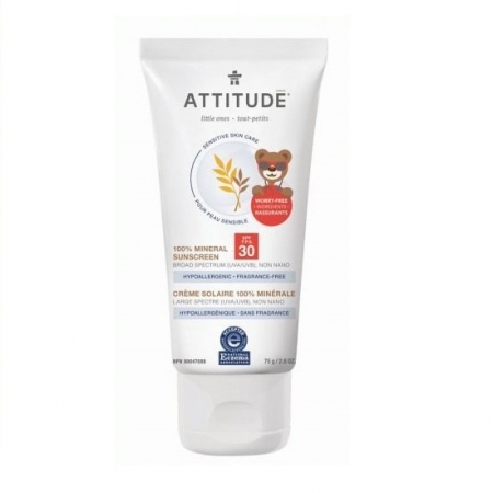 ATTITUDE Baby Krem do opalania SPF30 75g